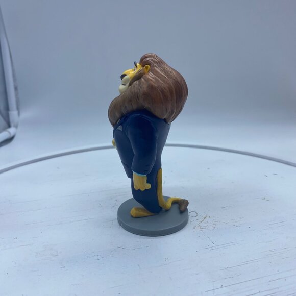 Disney Zootopia Mayor Lionheart Lion Figure 4" Tall Collectible - Picture 4 of 6